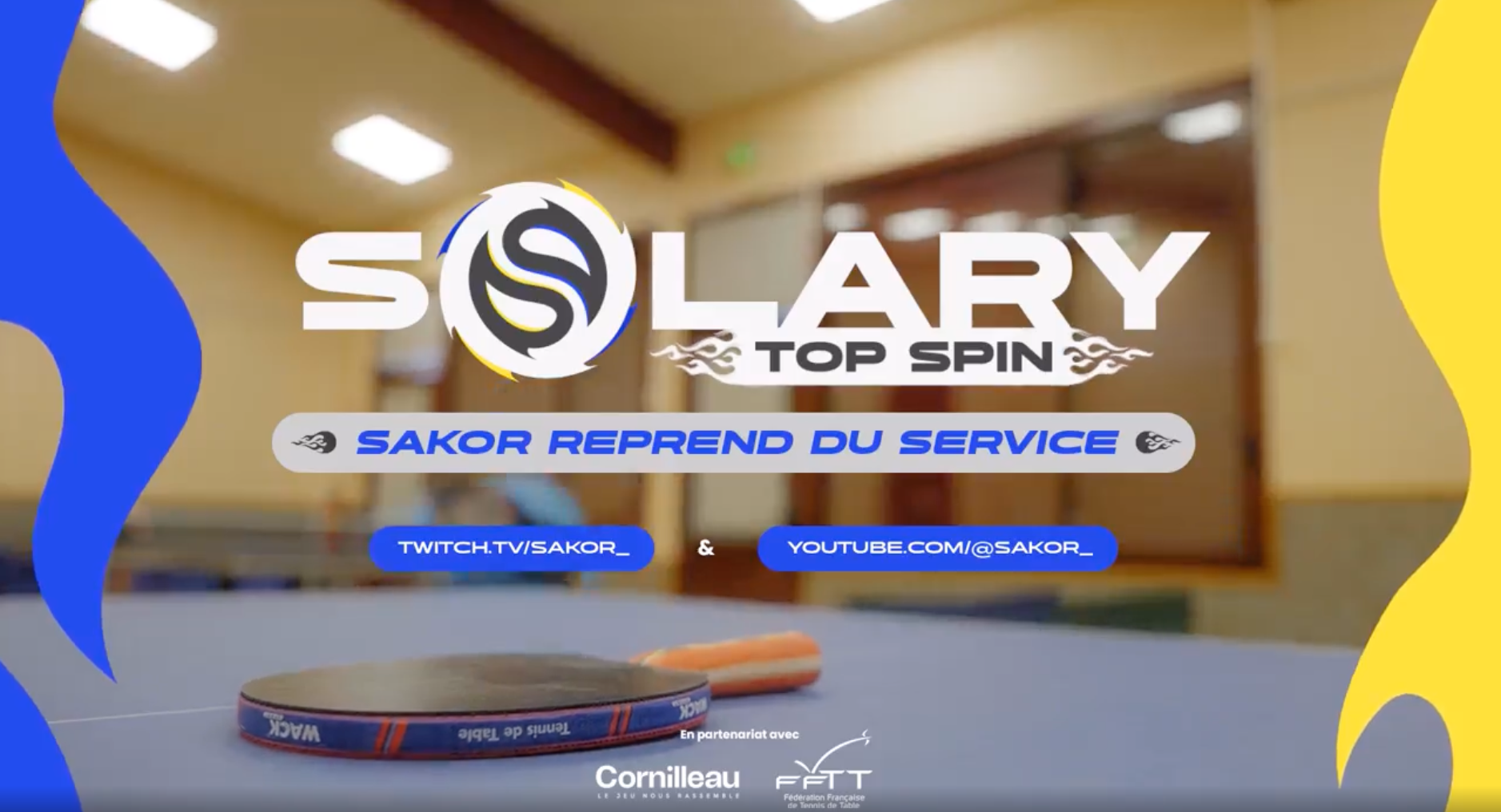 SAKOR LANCE SON PROJET SOLARY TOP SPIN !